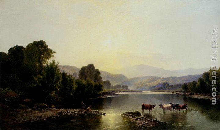 Morning On The Dee painting - Henry John Boddington Morning On The Dee art painting